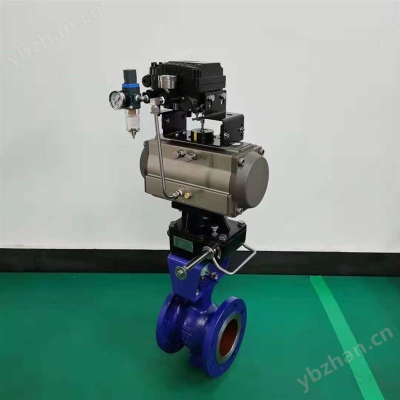 電動V型調節球閥